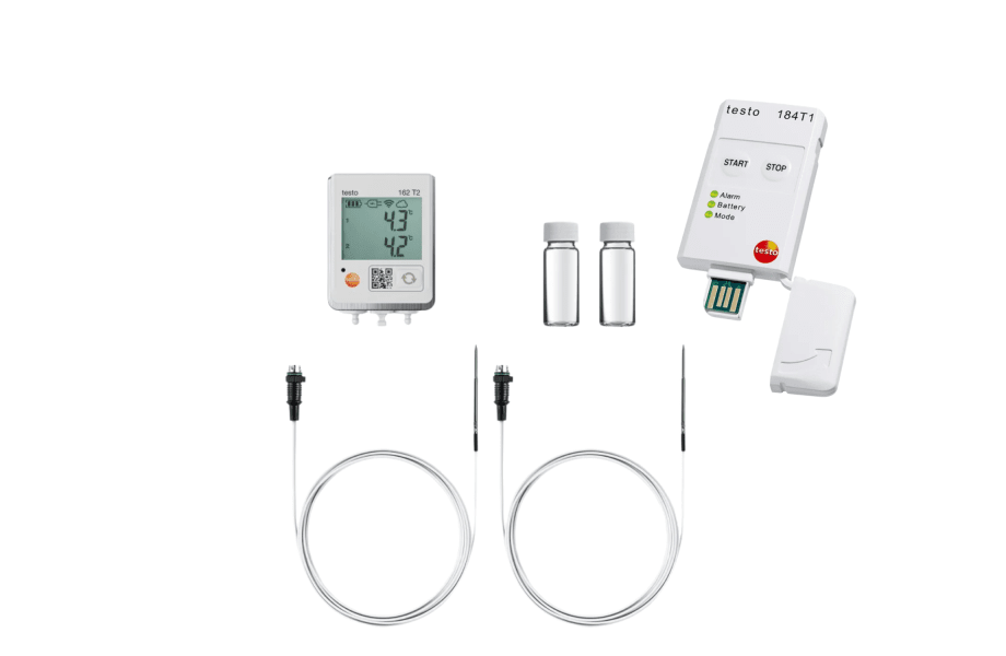 testo-162 anniversery set cold chain monitoring