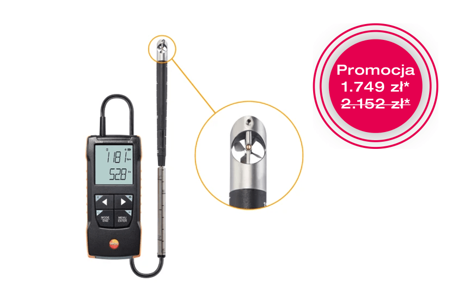 testo 416 anemometr