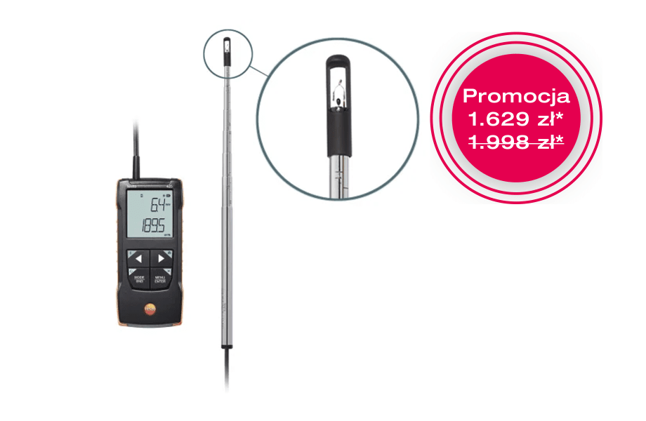 testo 425 - anemometr