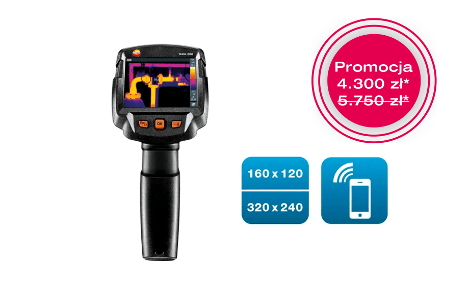 testo 868 - kamery termowizyjne 