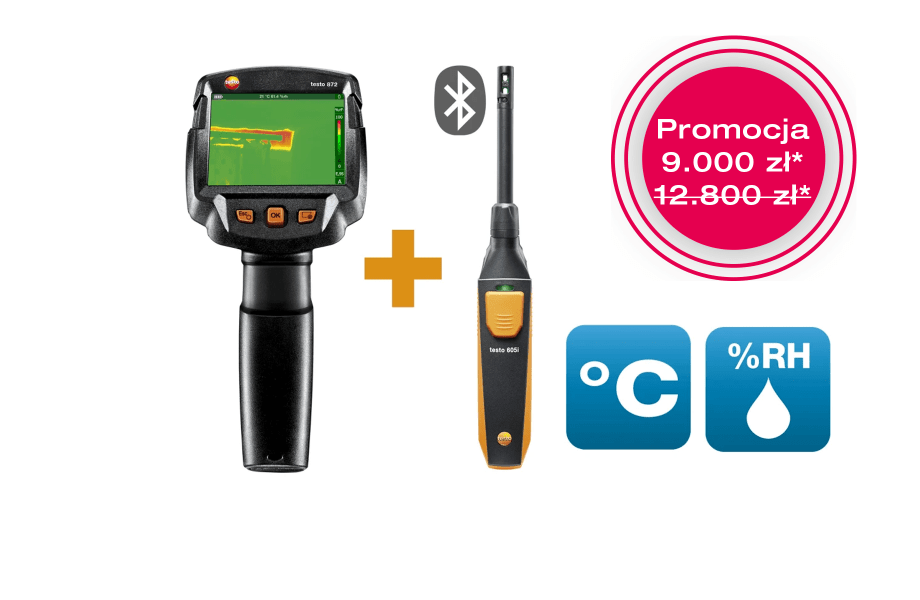 testo 872 - zestaw do diagnostyki budynk&oacute;w