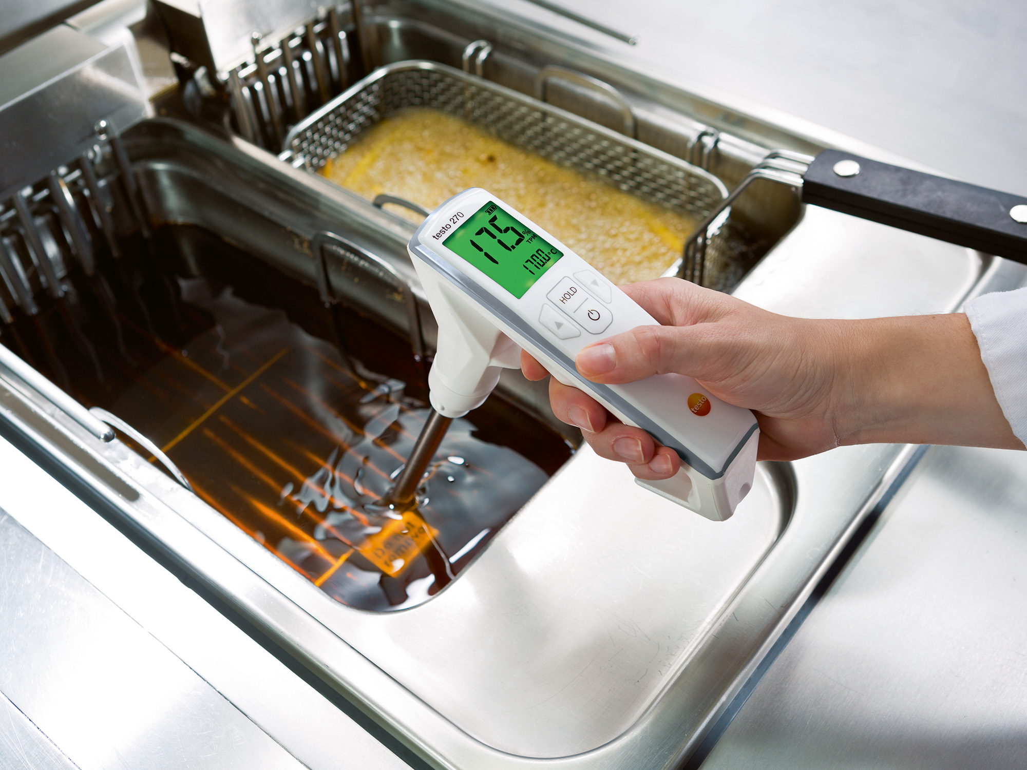 Testo 112, eichfähiges Temperatur-Messgerät für die amtliche  Lebensmittelkontrolle, Lebensmittel-Thermometer