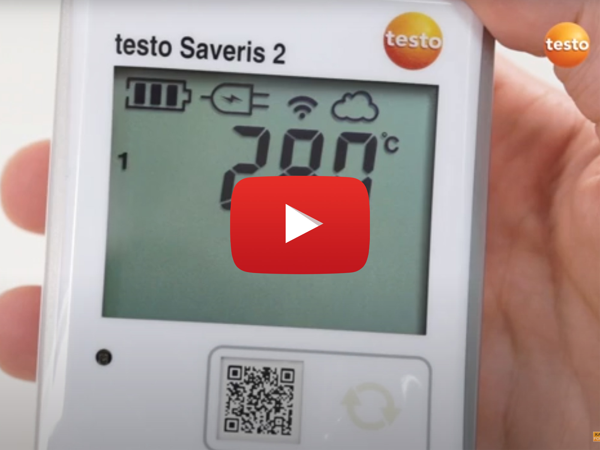 Monitor temperature automatically with testo Saveris 2