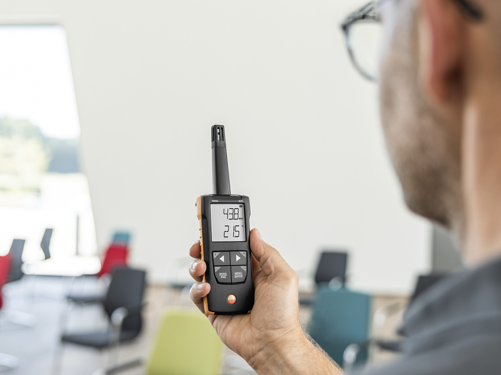 testo 915i - Thermometer mit flexiblem Fühler und Smartphone-Bedienung  einfach kaufen