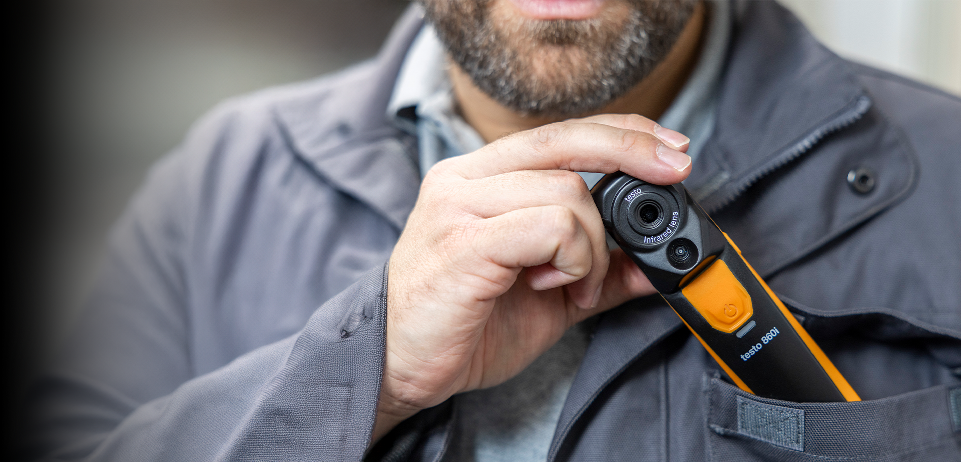 スマートフォン用サーモグラフィ testo 860i